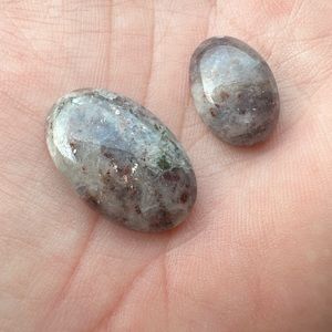 Iolite Sunstone Cabochon